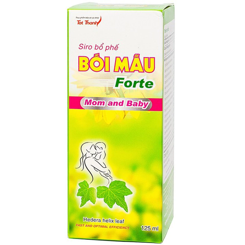 Siro Bổ Phế Bối Mẫu Forte Mom and Baby Tất Thành 125ml 1