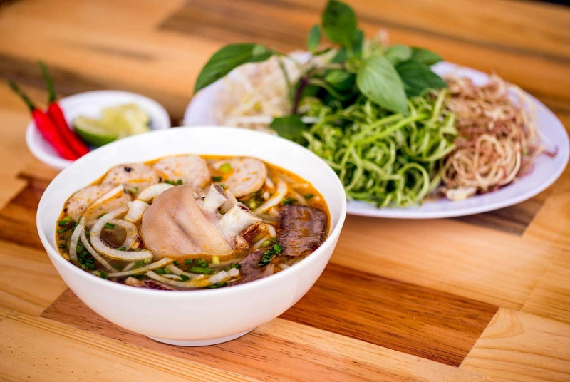 Bún bò - món ngon giàu dinh dưỡng