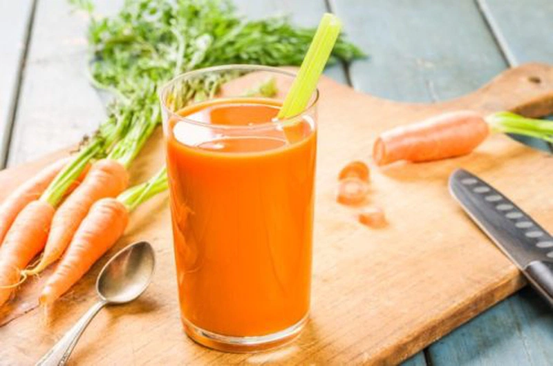 nước ép cà rốt có thể chữa tiêu chảy