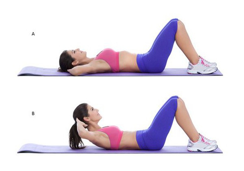 Các bài thể dục giảm mỡ bụng hiệu quả tại nhà 2