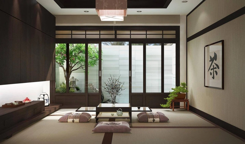 Người Nhật luôn giữ không gian nhà ở sạch sẽ, thoáng mát để đem lại sự thư giãn từ xúc giác