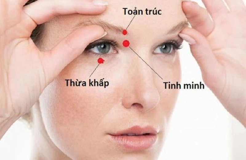 Các huyệt đạo trên mặt và những lưu ý để bấm huyệt đúng cách 2