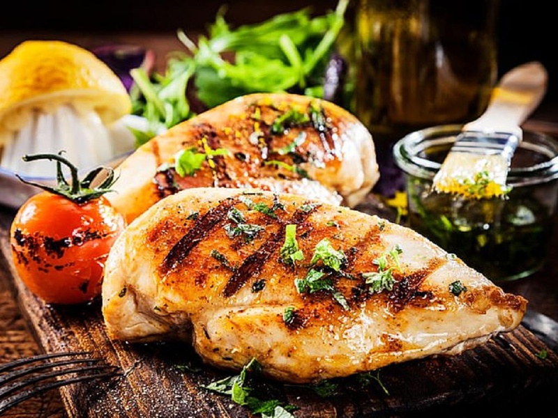 các món ăn từ ức gà cho người giảm cân 4