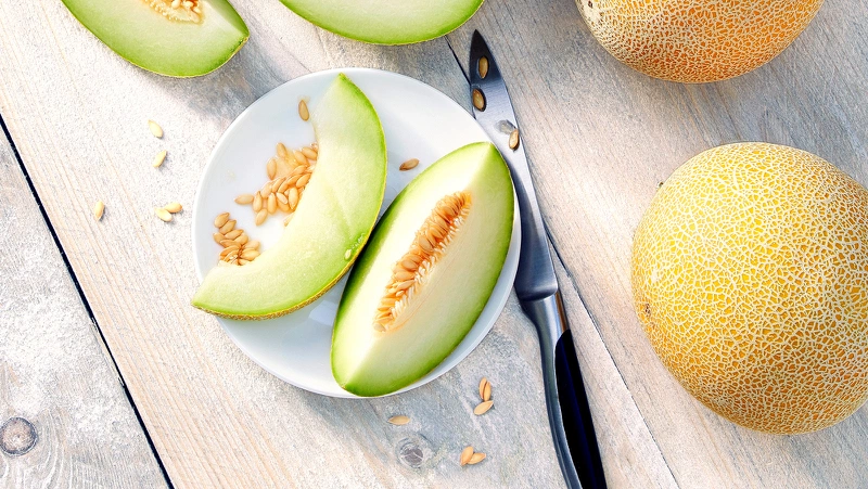 Dưa lưới rất tốt cho sức khỏe của bé