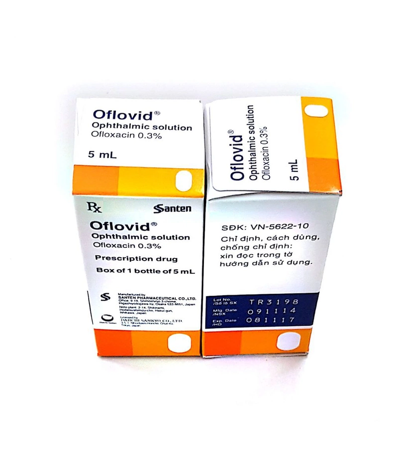 Cách chữa đau mắt đỏ - đau mắt đỏ nhỏ oflovid 2