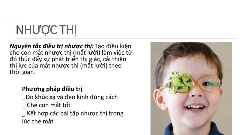 Cách điều trị nhược thị tại nhà hiệu quả, khoa học 4