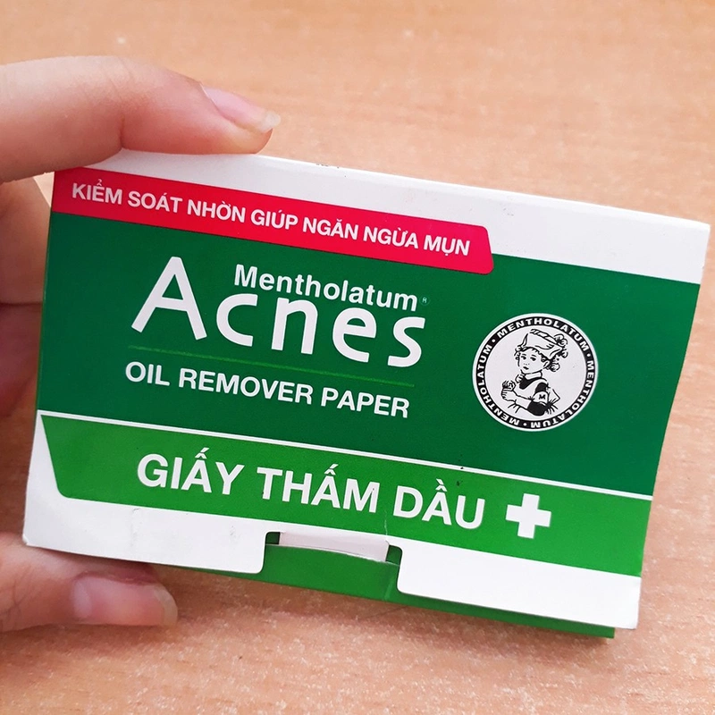 Hầu hết các loại da đều nên sử dụng giấy hút dầu thừa 2