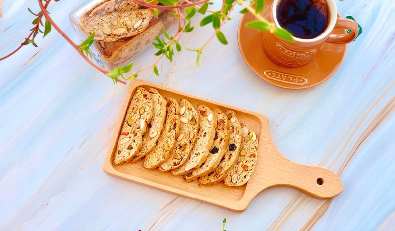 Cách làm bánh biscotti nguyên cám giàu dinh dưỡng cho người ăn giảm cân 1