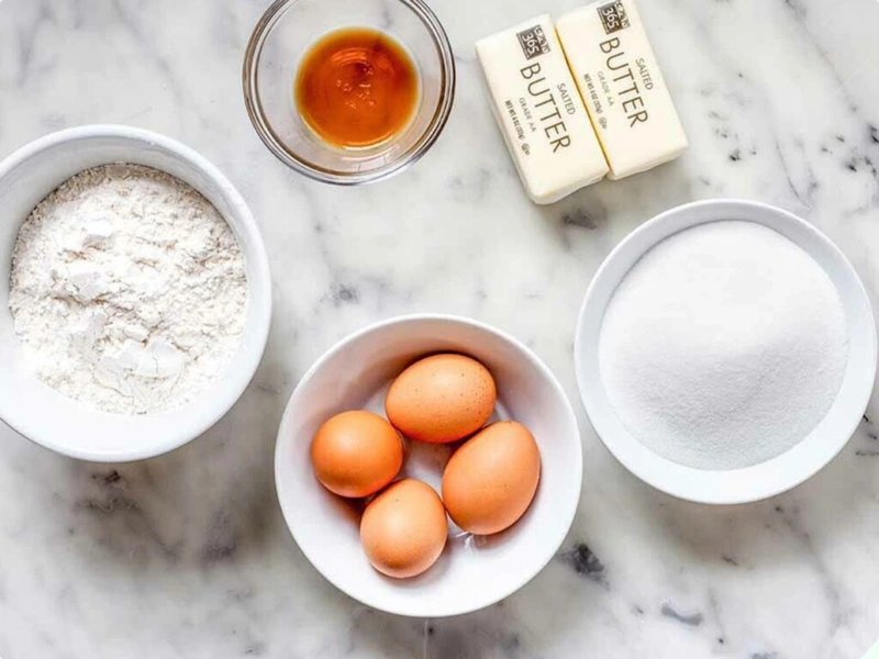 cách làm bánh bông lan trứng muối 4