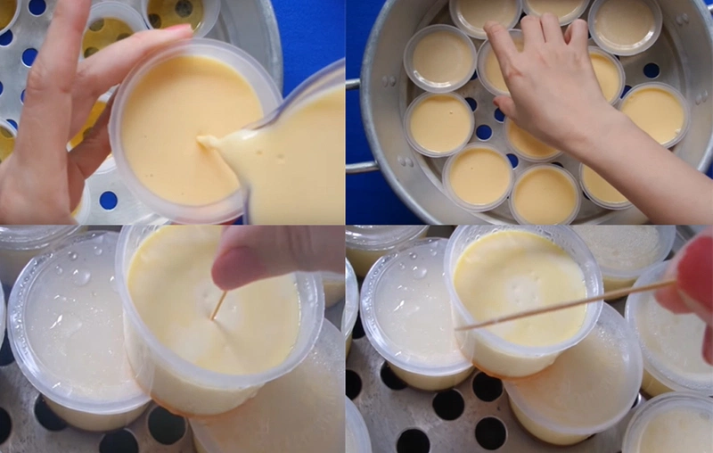 cách làm bánh flan 3