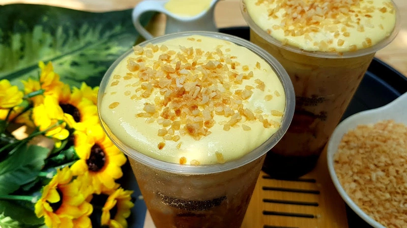 Hướng dẫn cách làm kem trứng ngon nhất 5