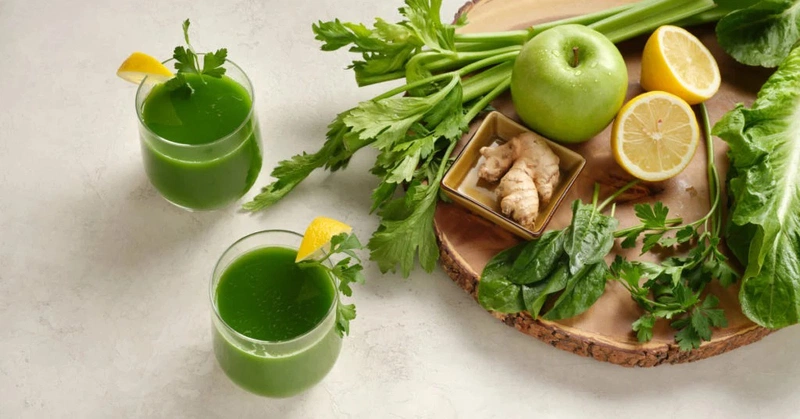 cách làm nước ép cần tây 5