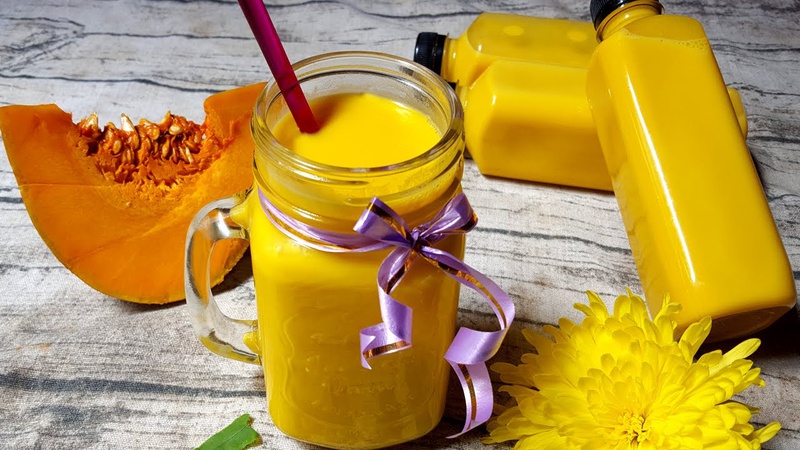 Cách làm sữa bí đỏ bằng máy làm sữa hạt