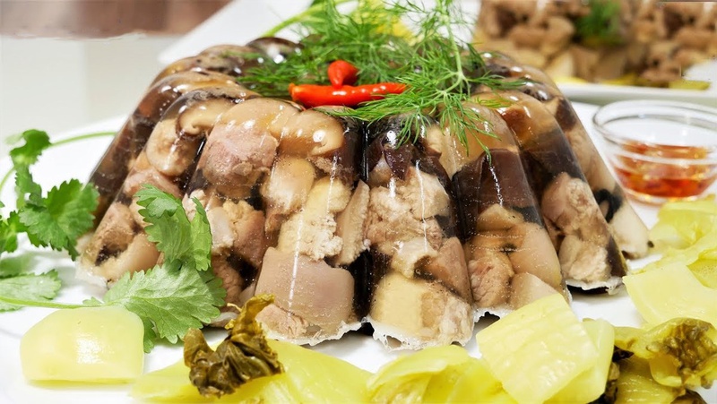 cách làm thịt đông 2