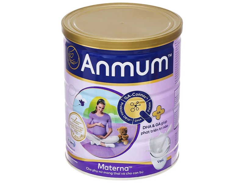 Sữa bà bầu Anmum Materna có hàm lượng dinh dưỡng rất tốt cho cả mẹ và bé