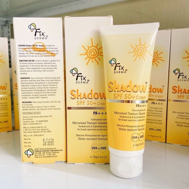 Các sản phẩm của Fixderma phù hợp với với mọi làn da, kể cả làn da nhạy cảm nhất