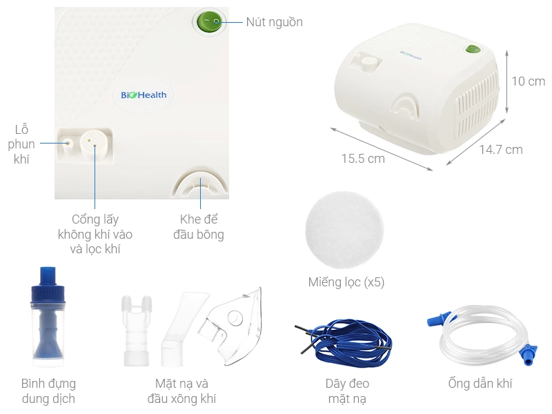 Nên độc kỹ cách sử dụng máy xông mũi BioHealth trước khi sử dụng-3
