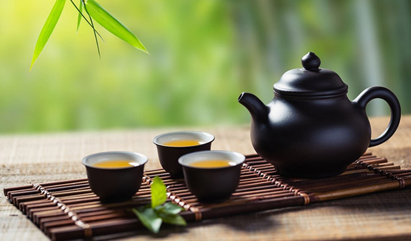 Hãm trà nấm lim xanh