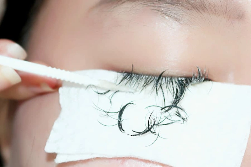 cách tháo mi nối tại nhà 3