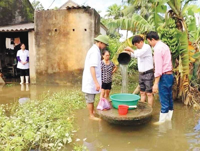 Cẩn thận với một số bệnh thường mắc sau khi lũ lụt 2