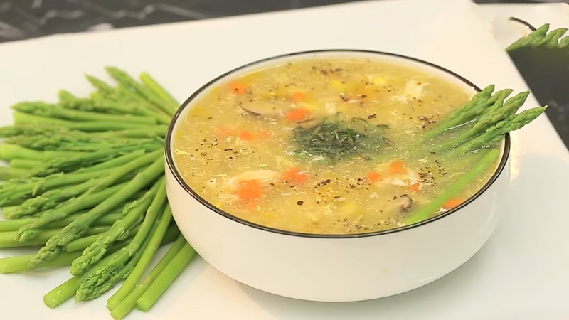 Chế độ ăn súp giúp bổ sung chất xơ