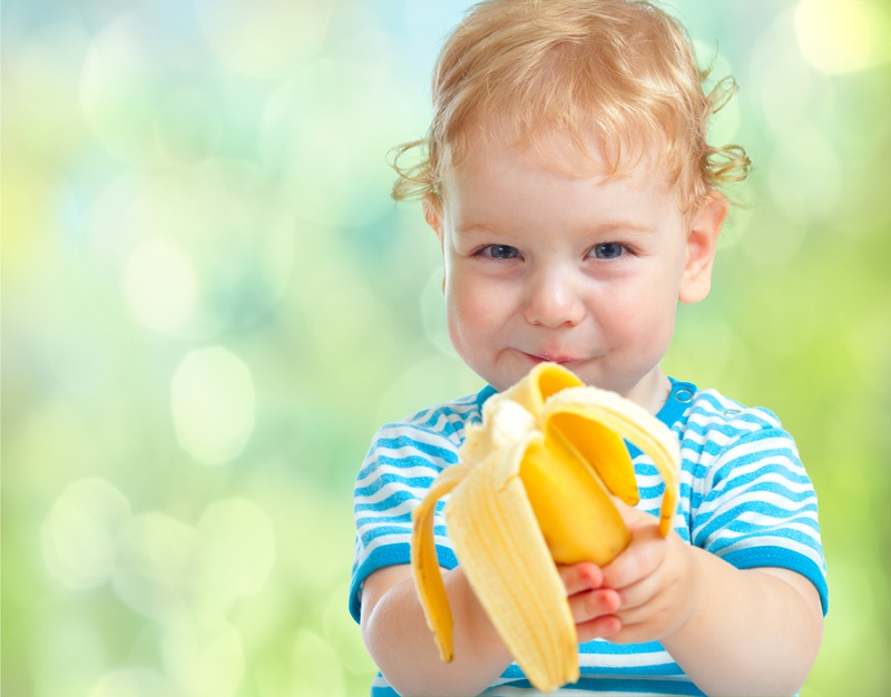 Khi trẻ bị rối loạn tiêu hóa có thể ăn chuối cho dễ tiêu