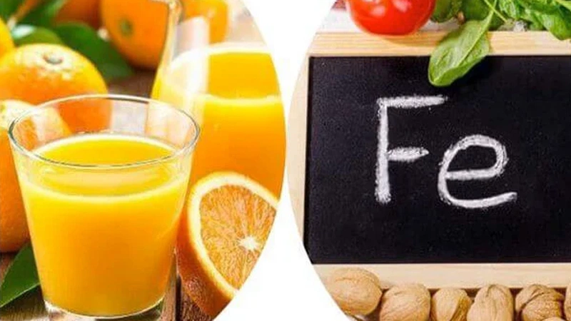 Có đúng vitamin C làm tăng hấp thu sắt? 3