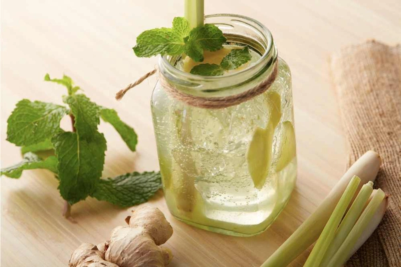 Công dụng tuyệt vời của trà gừng sả có thể bạn chưa biết 2