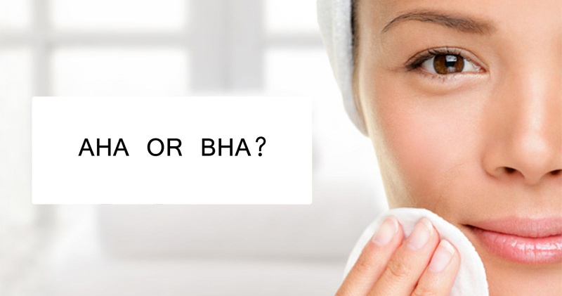 Da hỗn hợp thiên khô nên dùng AHA hay BHA?3