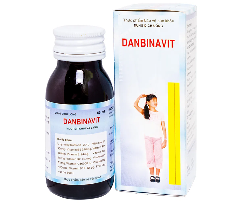 Dung dịch uống Danbinavit Bidiphar