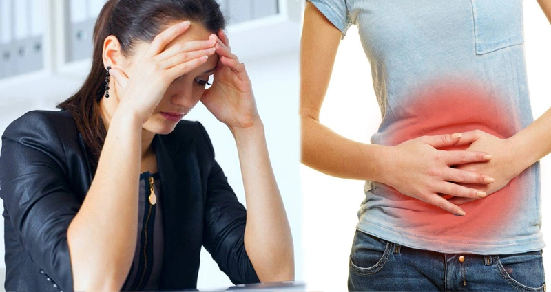 Đau bụng buồn nôn và chóng mặt