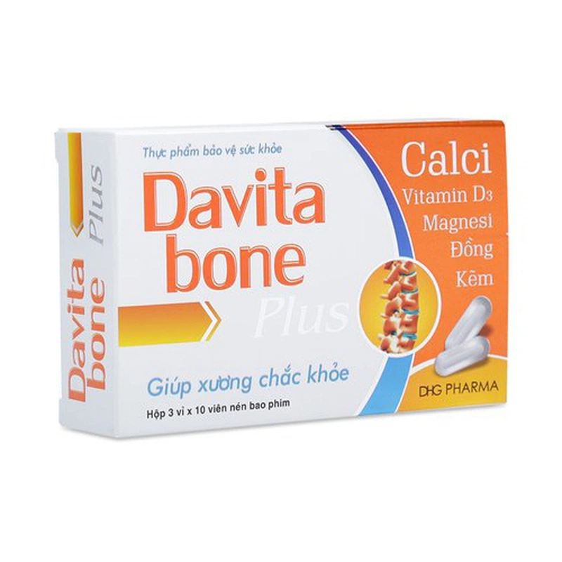 Viên uống bổ xương Davita Bone Plus