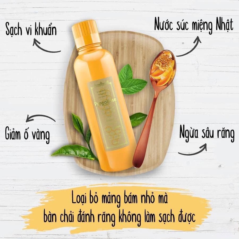 Vước súc miệng lấy cao răng tốt: Propolinse