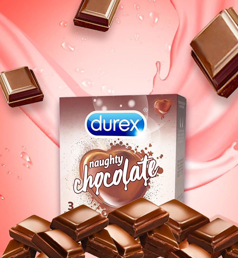 Bbao cao su có gai Durex Naughty Chocolate