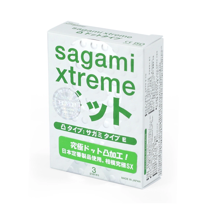 Bao cao su Sagami Xtreme có gai cao cấp
