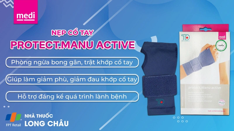 DUOMED NẸP CỔ TAY PROTECT MANU LEFT III 2