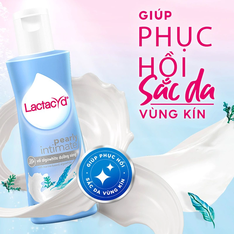 Dung dịch dọn dẹp phụ phái nữ Lactacyd Pearly Intimate