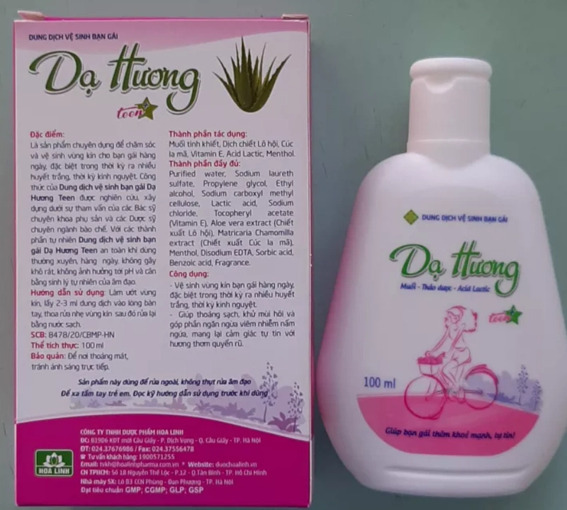 5 loại dung dịch vệ sinh cho bé gái tuổi dậy thì