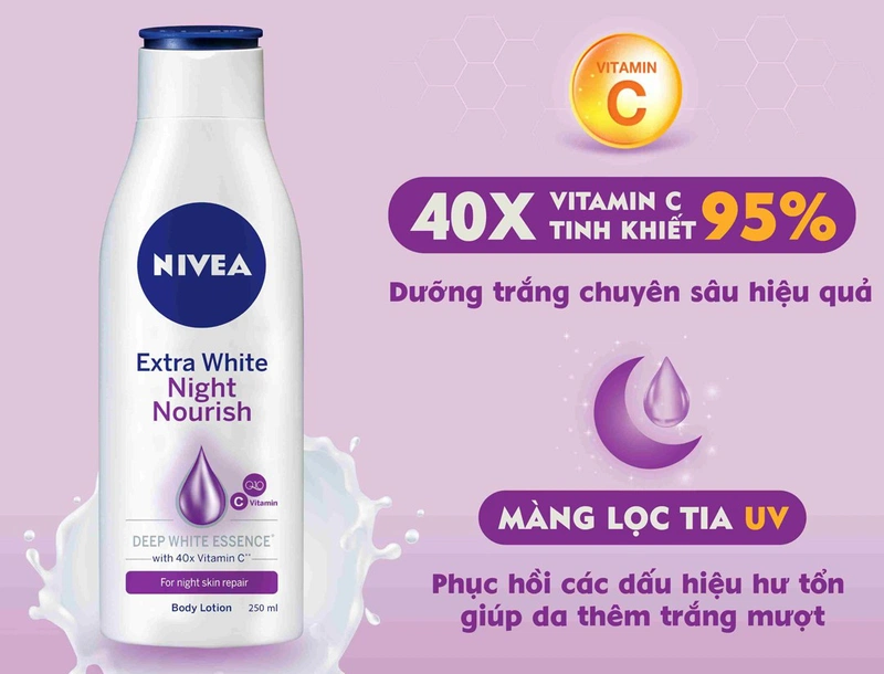 Dùng sữa dưỡng thể Nivea có mọc lông không? Có tốt không?