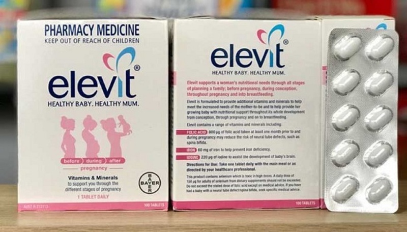 Giải đáp Elevit có mấy loại và tác dụng ra sao 2