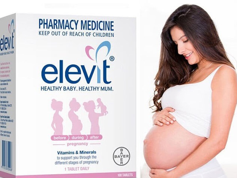 Uống elevit sẽ có thể đảm bảo sức khỏe và trí tuệ cho cả bé trong thời kỳ bào thai và ngay cả sau khi sinh