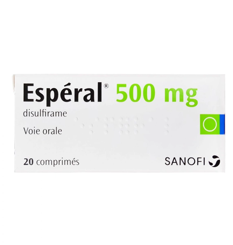Viên uống Esperal 500mg - Thuốc điều trị nghiện rượu mãn tính 1