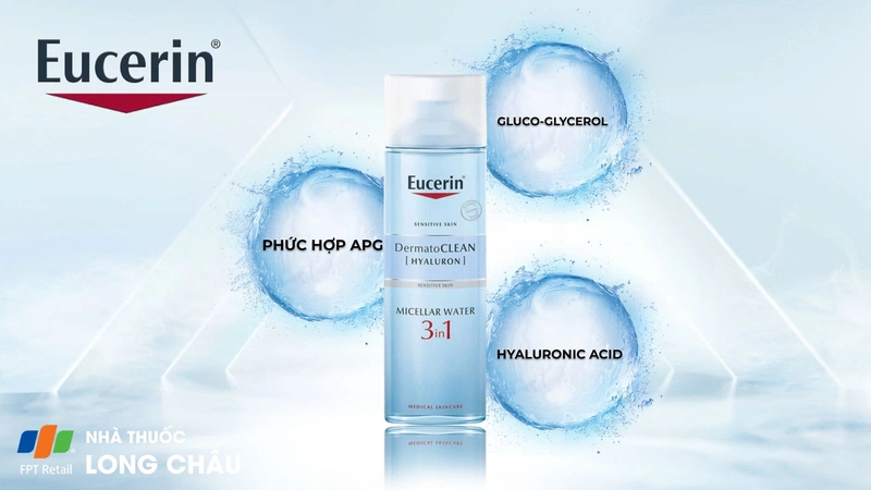 Eucerin DermatoClean Micellar Water 1