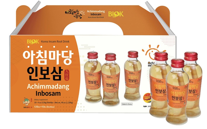 Nước sâm nguyên củ Achimmadang Inbosam Biok Korea Root Drink