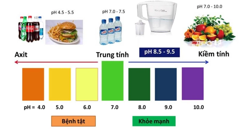 Giảm cân, bảo vệ sức khỏe với chế độ ăn cân bằng pH 3