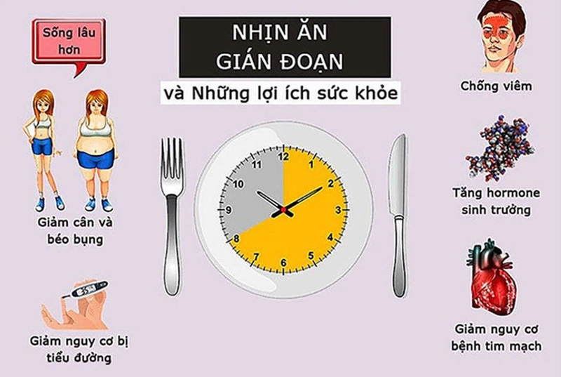 IF có tác dụng giảm cân và mang lại nhiều lợi ích cho sức khỏe