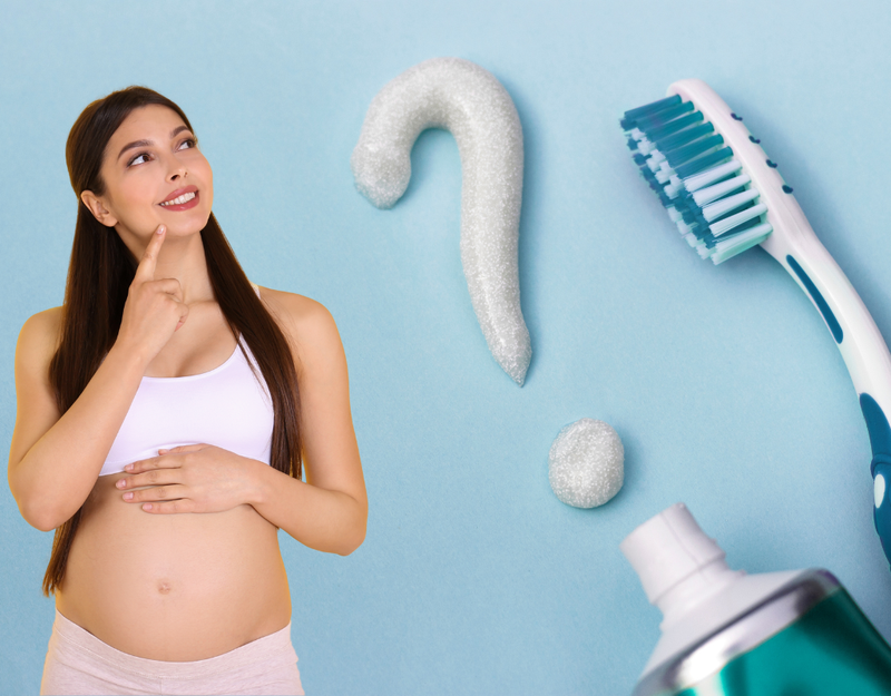 Thử thai bằng kem đánh răng đôi khi sẽ không chính xác.