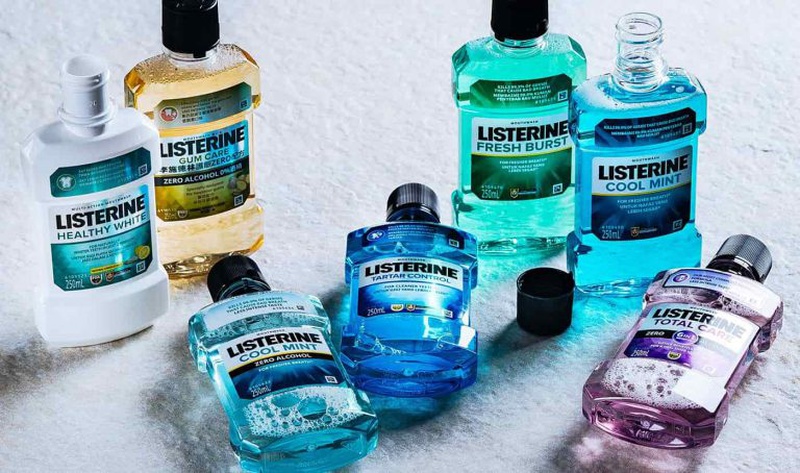 Review công dụng nước súc miệng Listerine