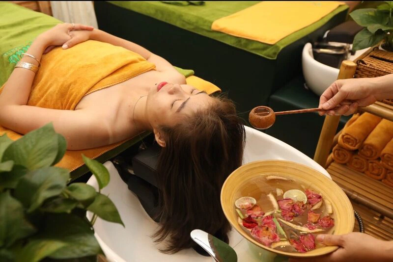 Mỗi spa có kỹ thuật và cách gội đầu dưỡng sinh khác nhau