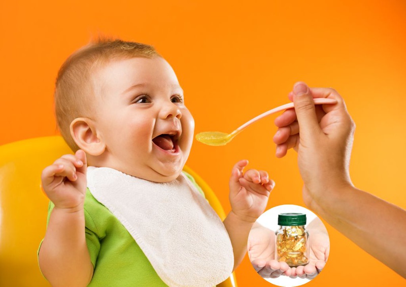 trẻ em là đối tượng cần được bổ sung dầu cá nhất